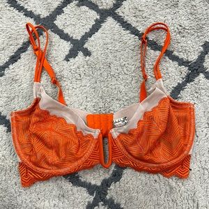 intimately - orange and tan bralette - excellent condition
